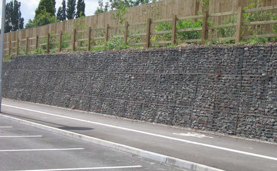 gabion revetment