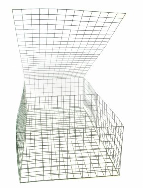 gabion basket Green PE 3mm 2m x 1m x 0.5m