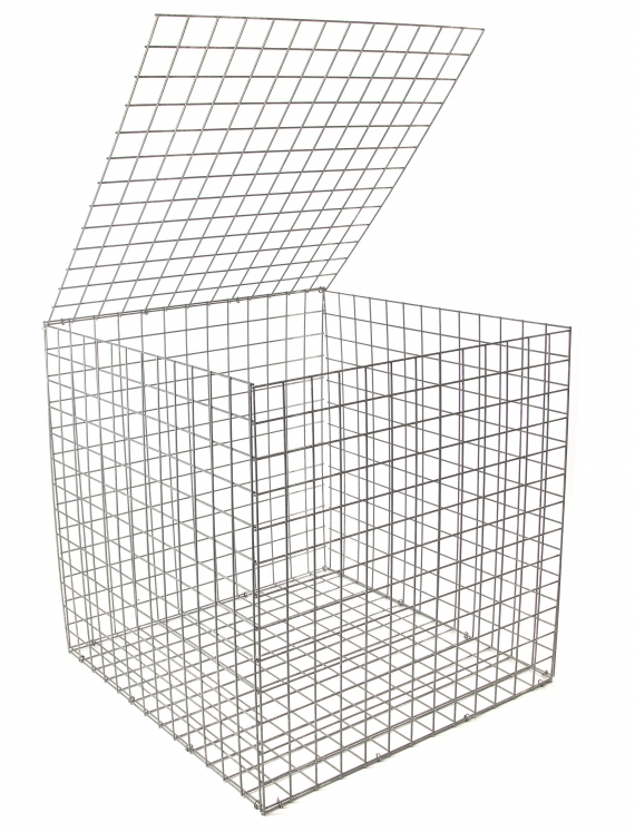 gabion basket Galfan 5mm 1m x 1m x 1m