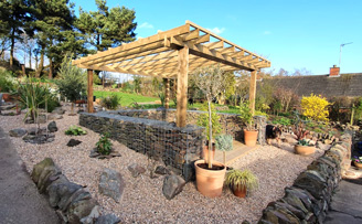  Mediteranean style sunken gazebo