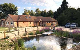 Gabion pond